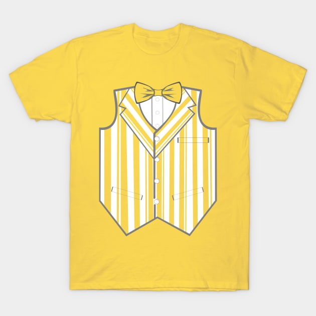 Dapper Dan Tuxedo Shirt T-Shirt by ILLannoyed 